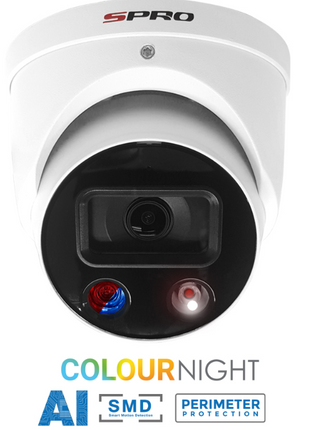 SPRO 5MP IP Smart Dual Illumination tioc 2.0 white