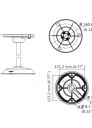 DS-1271ZJ-PT10 HIKVISION