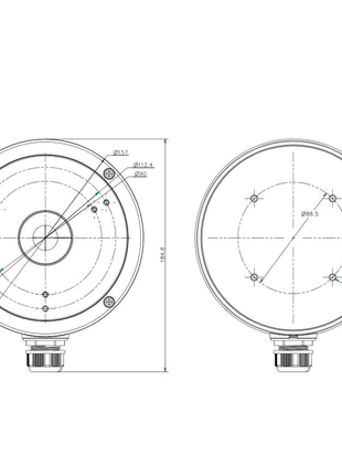 DS-1280ZJ-M-BLACK HIKVISION