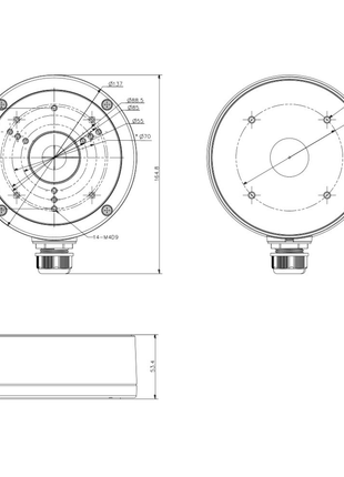 DS-1280ZJ-S-BLACK Hikvision