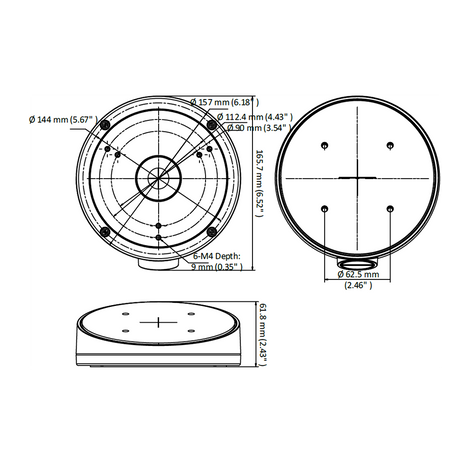 DS-1281ZJ-M-BLACK HIKVISION