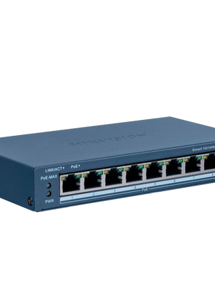 Hikvision switch 8x PoE-poorten