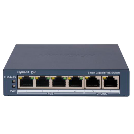 Hikvision managed switch 6 poorts DS-3E1506P-EI