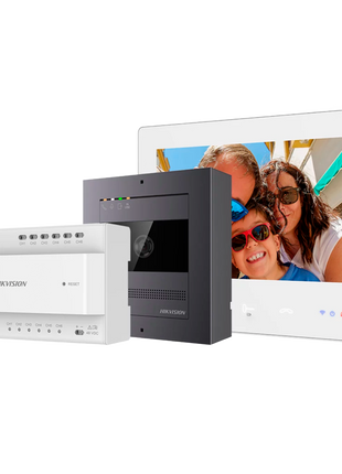Hikvision intercom 2draads