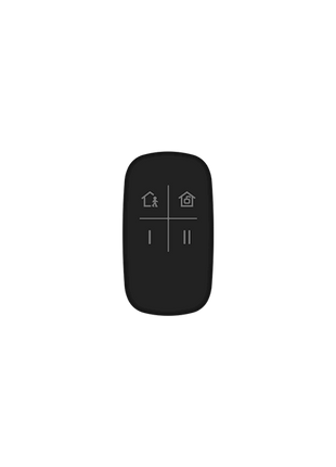 hikvision DS-PKF1-WE(Black) Wireless Keyfob