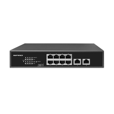 Spro poe switch SWITCH-8P-U