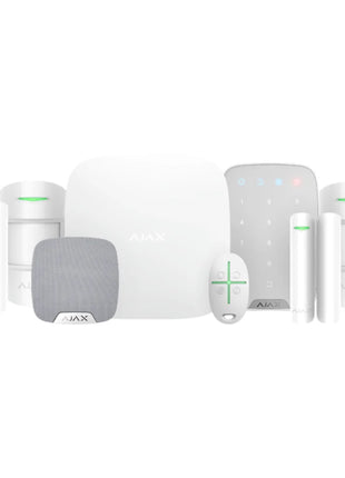 AJAX Draadloos Alarmsysteem Set Wit met Hub 2 plus
